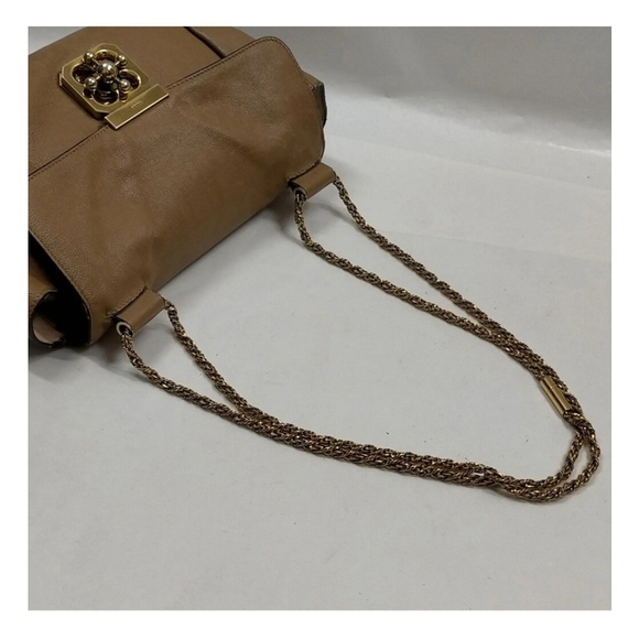 Chloe Crossbody bag Beige Leather - Picture 4 of 9